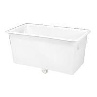 White Tapered Sides Food Grade 340 Litre Truck Container