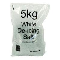 White Winter 5kg Bag De-Icing Salt Pack of 10 383497