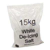 White Winter 15kg Bag De-Icing Salt Pack of 10 383498