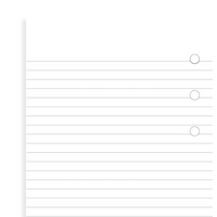 White Ruled Notepaper