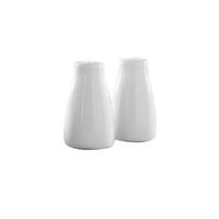 white salt pepper shakers