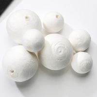 white papier mache balls 40mm packs of 100
