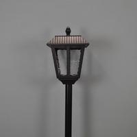 whitehall lamp post light solar by smart solar