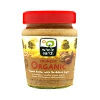 Whole Earth Organic Peanut Butter Crunchy 227g