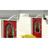 White 1m Door Canopy