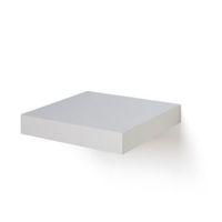 White Floating Shelf (L)237mm (D)237mm