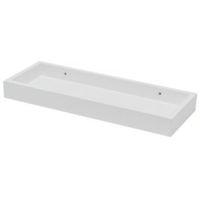 White Storage Shelf (L)401mm (D)151mm