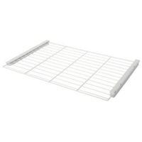 white gloss wire shelf l580mm d380mm