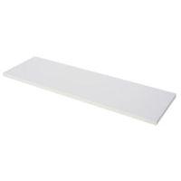 White Gloss Shelf Board (L)805mm (D)240mm
