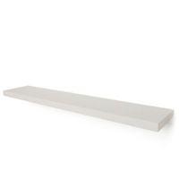 White Floating Shelf (L)1182mm (D)237mm
