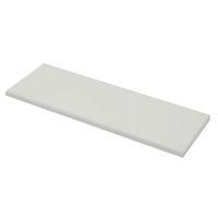 white matt shelf board l605mm d240mm