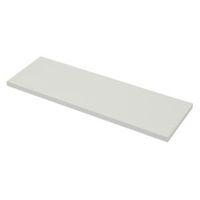 white gloss shelf board l600mm d235mm