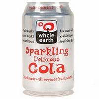 whole earth organic sparkling cola drink 330ml