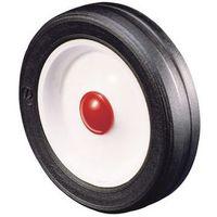 wheel rubber tyred 175mm dia12 plain bore