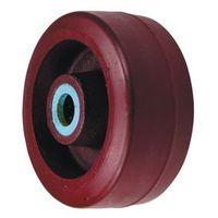 wheel poly tyred 125mm dia ci centre roller bearing