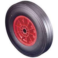 wheel rubber tyred 200mm dia1 plain bore