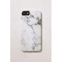 White Marble iPhone 6/6s/7 Case, WHITE