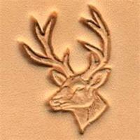 whitetail deer 3d leather stamping tool