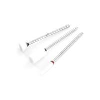 White Pack Of 3 Rotacraft Mounted Abrasive Stones
