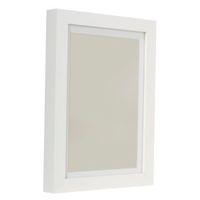 White Single Frame Wood Picture Frame (H)34cm x (W)25cm
