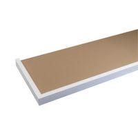 White Hearth Tray (H)50mm (W)1370mm (D)380mm