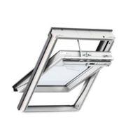 White Timber Centre Pivot Roof Window (H)780mm (W)550mm