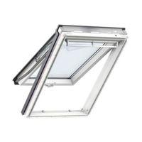 White Timber Top Hung Roof Window (H)1600mm (W)940mm