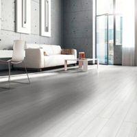 Whitewash Oak White Wood Effect Laminate Flooring Sample