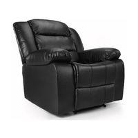 whitfield reclining armchair black