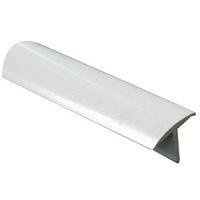 white pvc t profile h25mm w8mm l1m