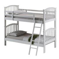 White Bunk Bed Frame