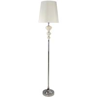 white pearl venus floor lamp set of 2