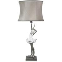 White Summer of Dance En Pointe Table Lamp (Set of 4)