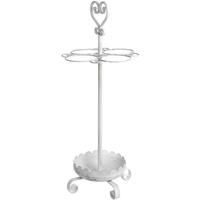 White Love Heart Umbrella Stand