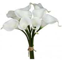 White Real Touch Mini Calla Lily Bunch (Set of 3)