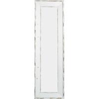 White Wooden Frame Mirror