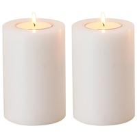 white artificial candle set of 2 106946