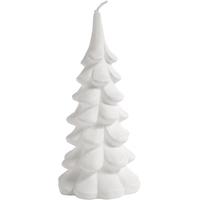 white tree candle set of 8