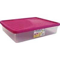 Wham Storage Box & Lid 14.75L Fuchsia