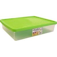 Wham Storage Box & Lid 14.75L Lime