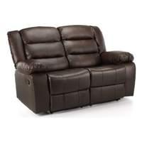 Whitfield 2 Seater Reclining Sofa Brown