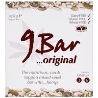 Wholebake Hemp Seed 9 Bar Original 50 g (Pack of 12)