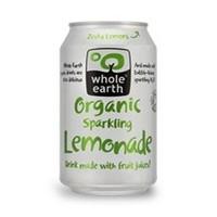 Whole Earth Organic Sparkling Lemonade 330ml (Pack of 24 )