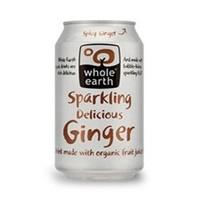whole earth organic sparkling ginger 330ml pack of 24 
