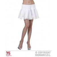 white teardrop lace petticoat for 50s fancy dress