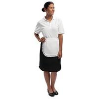 whites chefs apparel b740 waitress apron white