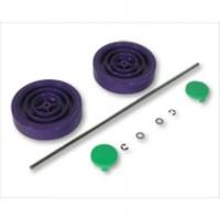 Wheel Kit Assy Purp Lime DC04