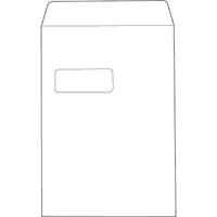 WHITEBOX White Box Envelope Pocket Press Seal Window 100gsm White C4 [Pack 250]