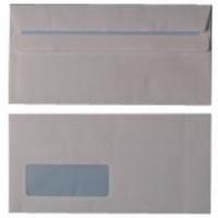Whitebox 80gsm DL Window Self Seal Envelope - White (Pack of 1000)