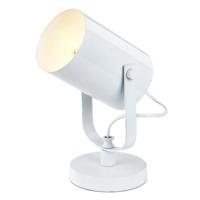 White Gloss Adjustable Projector Floor or Table Lamp